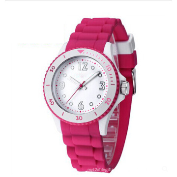 Fashion Ladies OEM/ODM Silicon Diamond Watch